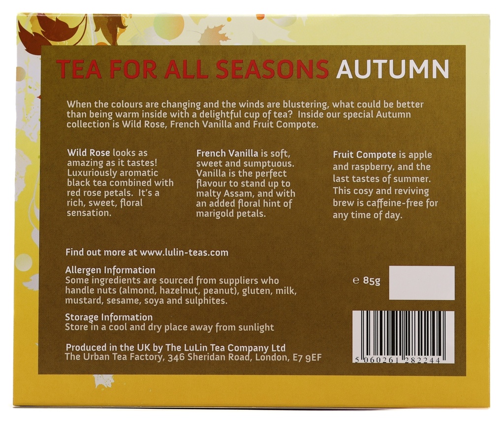 Autumn - Tea For All Seasons